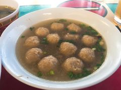 肉丸汤-大华猪肉粿条面