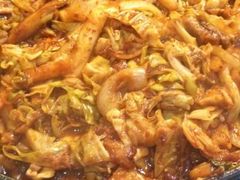 辣白菜鱿鱼铁板（小）-槿Story·韩国料理(望京韩国美食城店)