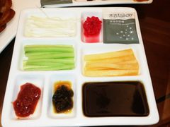 烤鸭配料-鑫百万烤鸭店(大兴店)