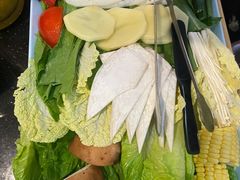 蔬菜拼盘-青柠记忆泰式海鲜火锅(合生汇购物中心店)