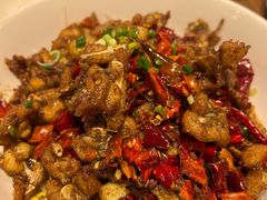 香辣牛蛙-湘聚缘湘菜馆(斜土路店)
