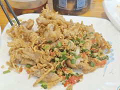椒盐小目鱼-老杨饭店(万科里店)