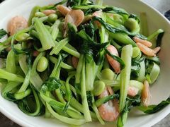 菜秧毛豆小白虾-东滩湿地公园观海楼餐厅