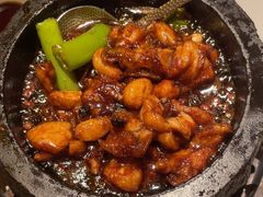 招牌杭椒牛蛙-桂满陇·蟹黄小笼汤包(中山公园店)