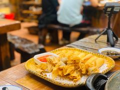 炸牛奶拼炸云吞-阿多私房菜(顺德店)