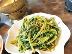 马拉盏炒通菜-大头虾越式风味餐厅(光明广场店)