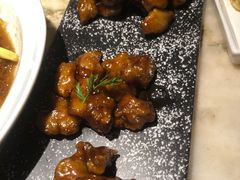 雪花糖醋里脊-绿茶餐厅(乐峰广场店)