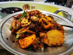干锅牛蛙-香雪海饭店中餐厅(人民桥店)