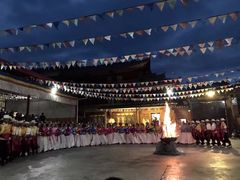 -摩梭传统篝火晚会