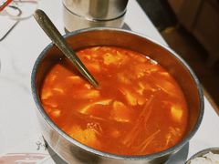 嫩豆腐汤-西塔老太太泥炉烤肉(望京一店)