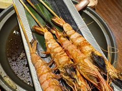 盐烤大虾-九井澤精致料理(金茂店)