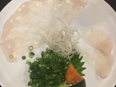 生鱼片-玄品河豚(那覇國際通里之関)