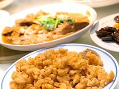 炸灯笼红虾仁-日丰园海肠水饺·老字号大连海鲜(和平广场店)