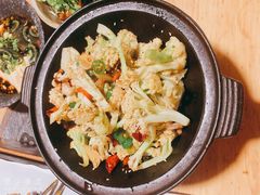 干锅有机菜花-十号烤场(麦岛店十二年店)