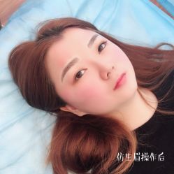 -西施无菌半永久纹绣眉眼影唇轻增发纹发际线