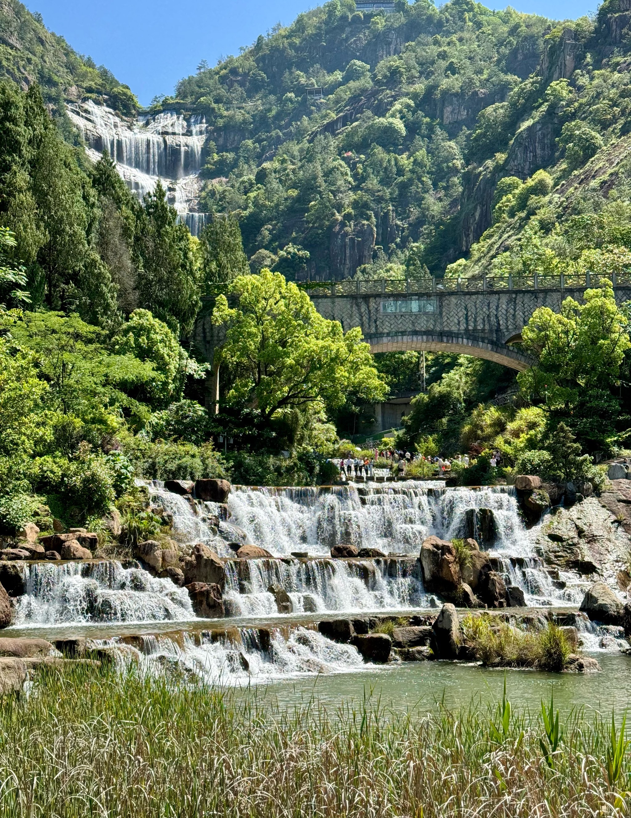 天台大瀑布图片