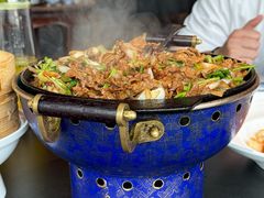 炙子烤呼伦贝尔羔羊肉-喜悦烤鸭·新京菜(王府井店)