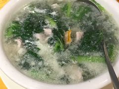 咸蛋芥菜肉片汤-老字号蛇口德记烧腊饭店·海鲜加工