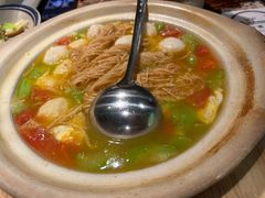 丝瓜鱼丸炖馓子-永安鱼庄·镇江菜(东吴路店)