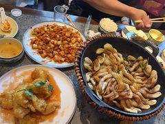 -华盛园卷子王农家菜水库鱼