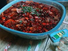 -海派美食·家宴海鲜青岛菜·石锅鲽鱼头(东方城店)