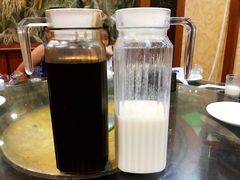 鲜榨杏仁露-乔家满族八大碗(流水沟店)