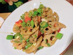 绿茶小炒藕-绿茶餐厅(西单老佛爷店)