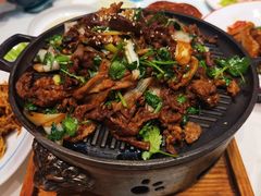 老北京烤肉-金家老三饭庄(常营店)