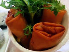 鲜虾芋蓉比春卷-悦湖公馆