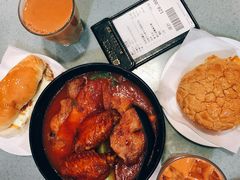 番茄浓汤鸡翅猪扒通粉-华嫂冰室(尖沙咀店)