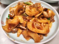 脆竹笋烧鲜蘑菇-小吊梨汤·北京菜·烤鸭(鸟巢店)