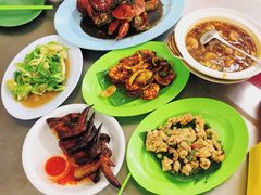 黑胡椒炒螃蟹-明记烧鱼美味店