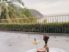 -日落吧·海景咖啡厅·餐酒吧·鸡尾酒·下午茶·乐队表演·浪漫夕阳·三亚文华东方酒店