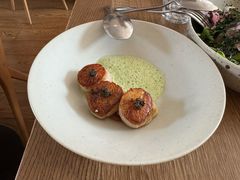 香煎扇贝配鱼子酱-BOR Eatery(安福路店)