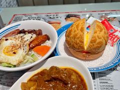 咖喱揸腩饭-敏华冰厅(平安金融中心店)