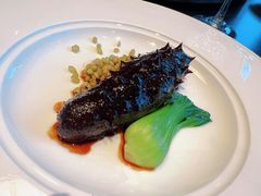 鲜麦仁烧辽参-北京饭店谭家菜