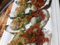 生蚝，蒸八带-三个渔夫·蒸汽海鲜(小白楼店)