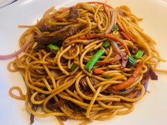 牛柳丝炒意粉-开心果牛扒城(雍华庭店)