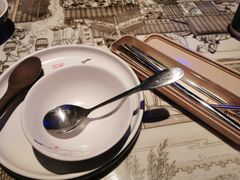 餐具摆设-绿茶餐厅(乐峰广场店)