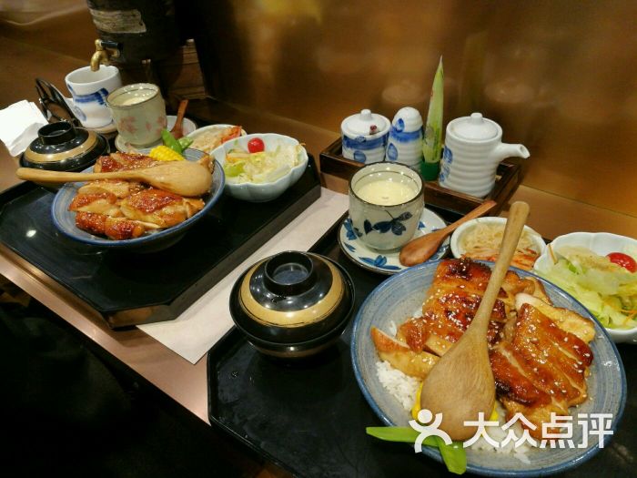 照烧鸡排饭定食