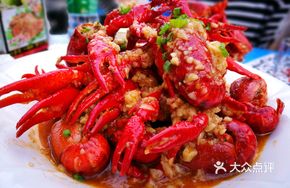 Golden Sauce Garlic Shrimp