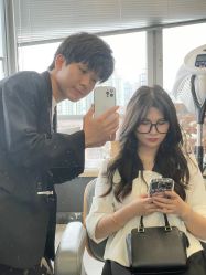 -藤野造型烫发染发