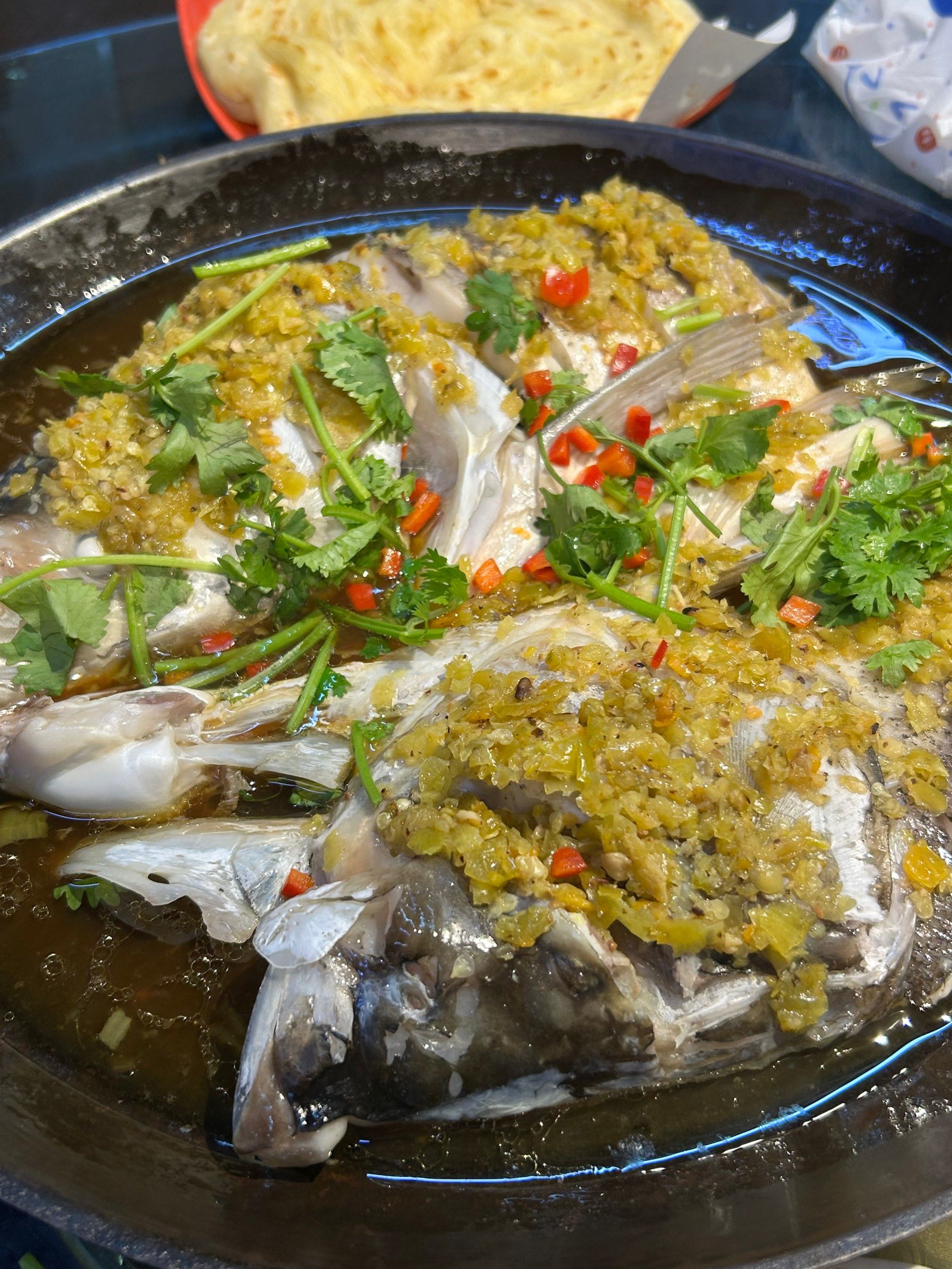 这个泡椒鱼头真的嘎嘎香