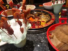 竹架麻辣牛肉丝-蜀辣居鲜货老火锅(红牌楼店)