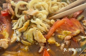 Tomato Bamboo Shoot Noodles