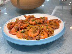 咸蛋黄焗虾-皓景海鲜·地标美食(双月湾店)