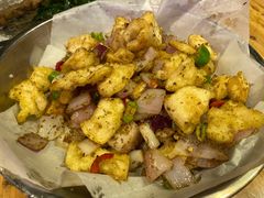 炒烧饼-火柴烧烤