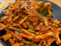 铁板辣炒鱿鱼-多宾韩国料理(学衡路店)