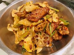 双拼虾鸡中翅干锅-羅記小厨香吧岛龙虾