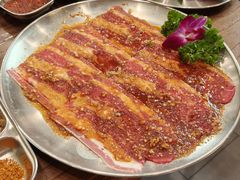 -明洞阿姨·韩式酱蟹烤肉·创意料理(方庄店)